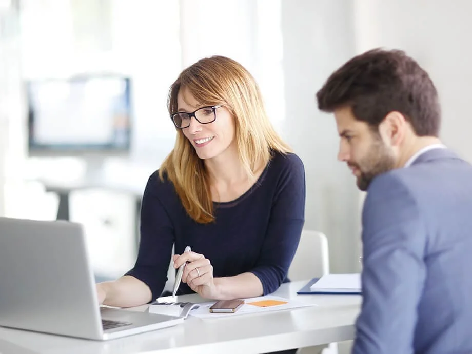 woman cfo intently focused 1