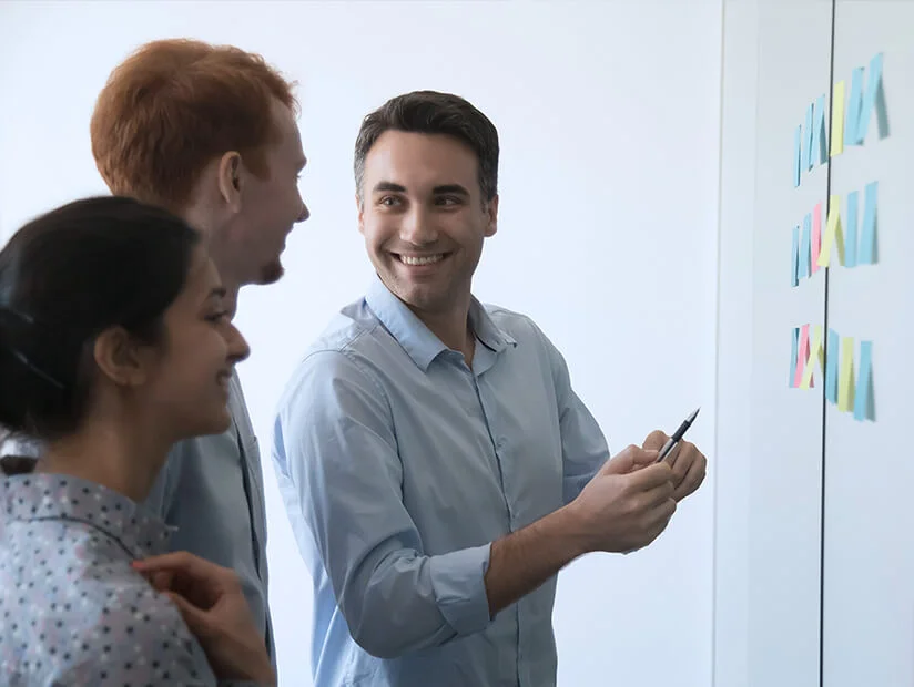 stock photo teamwork meeting tablet and business people in office workplace collaboration technology and 2251938325 2 4