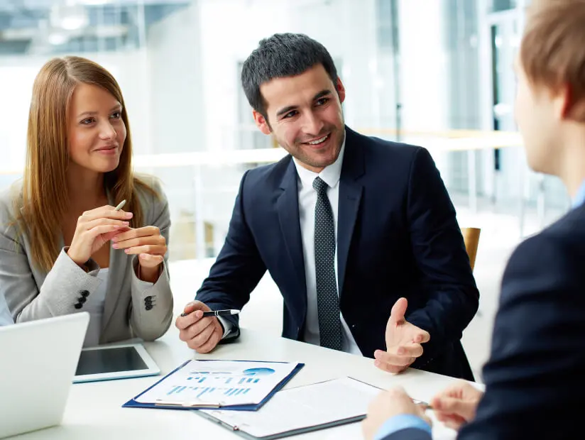 Talent Solutions for CPA Firms | Paro 31 partners discussing documents 1