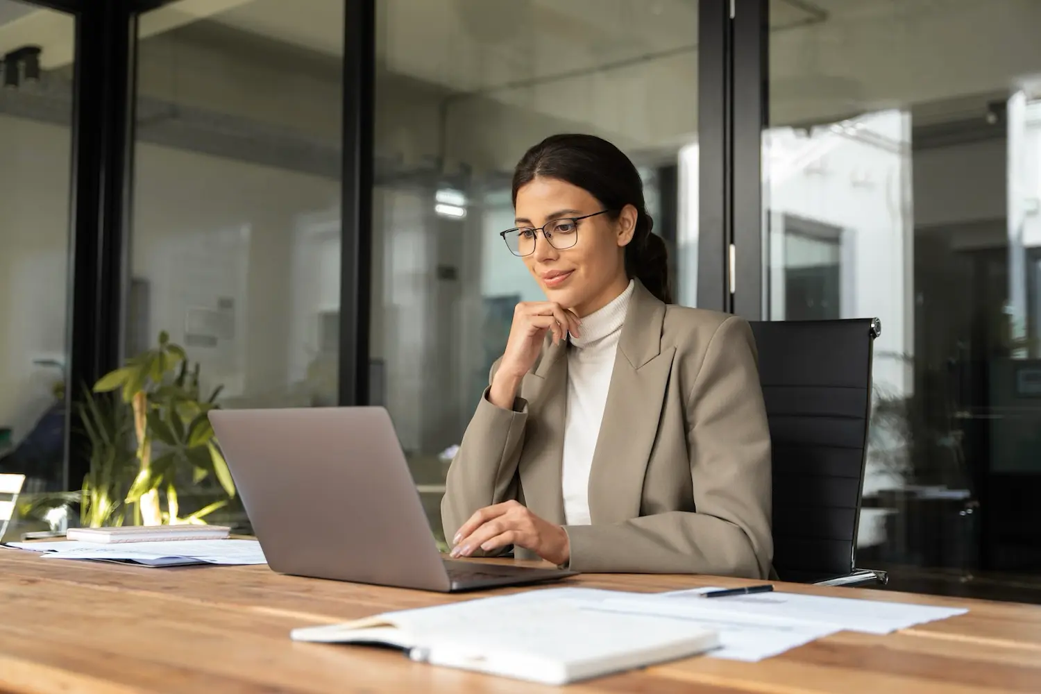 CPA firm leader reviews the AI agentic workflows she set up